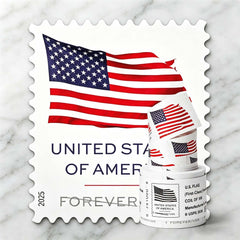 U.S. Flag Series 2025 Forever Postage Stamps