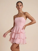 Layered Ruffle Mini Dress