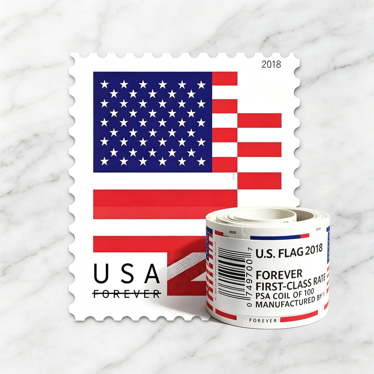 U.S. Flag Series 2018 Forever Postage Stamps