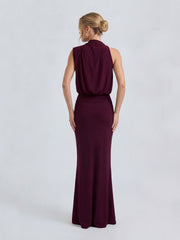 High-Neck Gown
